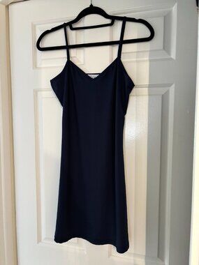 Petal + Pup Navy Slip Dress | Minimalist Cami Dress | Size 8 | NWOT